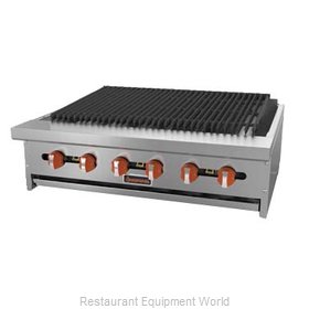 MVP Group SRRB-24 Charbroiler, Gas, Countertop