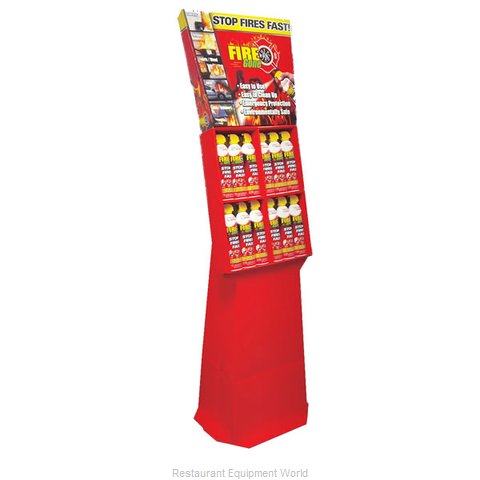 Max Pro FG24-247-102 Fire Gone 24-can Floor Display