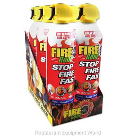 Max Pro FG6-067-106 Fire Gone 6-can Countertop Display