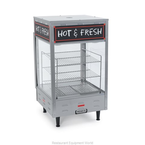 Nemco 6454-2 Display Case, Hot Food, Countertop