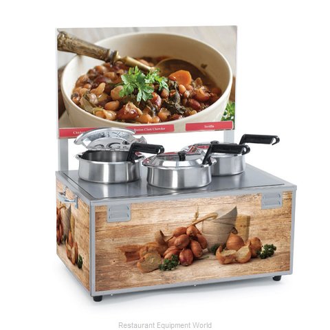 Nemco 6510-T4P Food Pan Warmer/Cooker, Countertop
