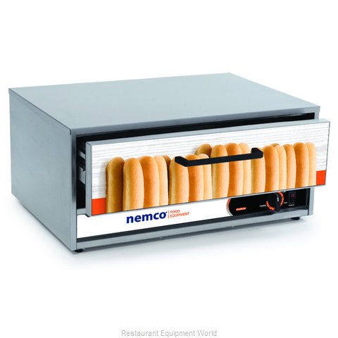 Nemco 8033-BW Hot Dog Bun / Roll Warmer