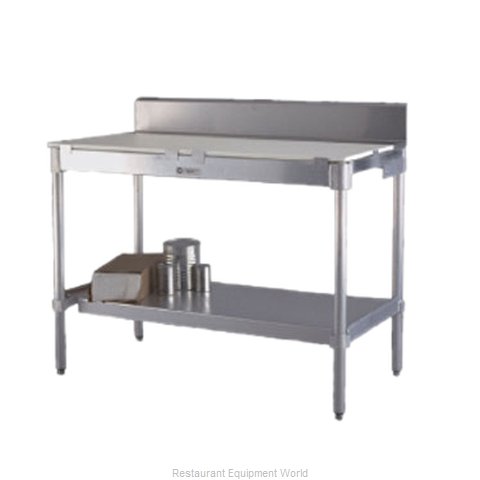 New Age 24PBS48KD Work Table, Poly Top