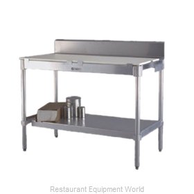 New Age 24PBS60KD Work Table, Poly Top