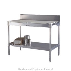 New Age 24PBS96KD Work Table, Poly Top