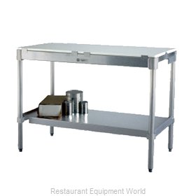 New Age 30P84KD Work Table, Poly Top