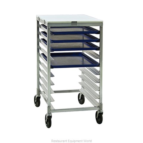 New Age 92096 Pan Rack with Work Top, Mobile