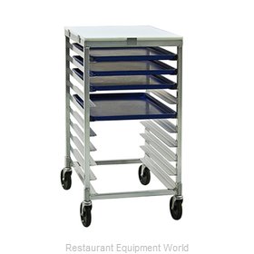 New Age 92096 Pan Rack with Work Top, Mobile