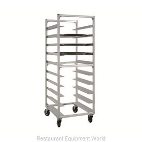 New Age NS893 Oval Tray Storage Rack, Mobile