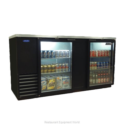 Nor-Lake NLBB69-G Back Bar Cabinet, Refrigerated