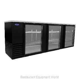 Nor-Lake NLBB95G Back Bar Cabinet, Refrigerated