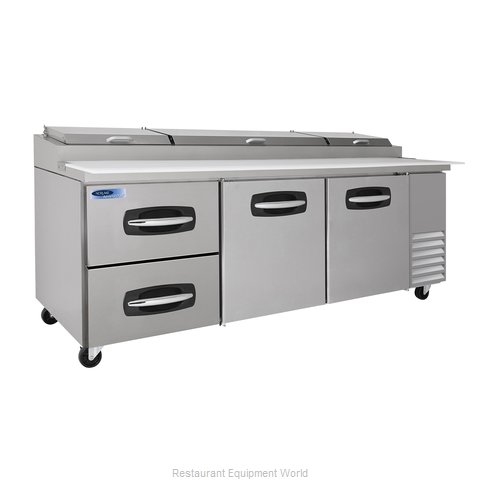 Nor-Lake NLPT93-003B Refrigerated Counter, Pizza Prep Table
