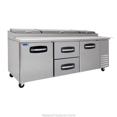 Nor-Lake NLPT93-004B Refrigerated Counter, Pizza Prep Table