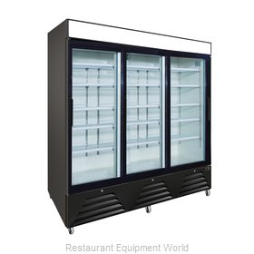 Nor-Lake NLRGM72SB Refrigerator, Merchandiser