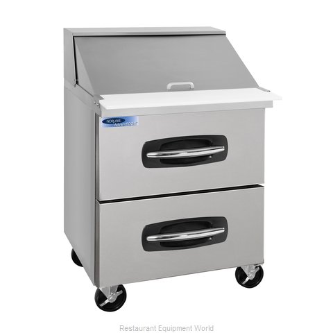 Nor-Lake NLSMP27-12A-001B Refrigerated Counter, Mega Top Sandwich / Salad Unit (Magnified)
