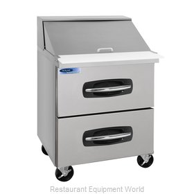 Nor-Lake NLSMP27-12A-001B Refrigerated Counter, Mega Top Sandwich / Salad Unit