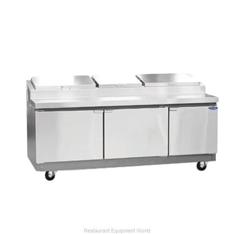 Nor-Lake RR243SMS/0 Refrigerated Counter, Pizza Prep Table
