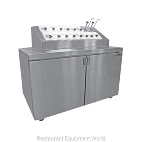 Nor-Lake ZR152SMS/0 Ice Cream Dipping Cabinet With Syrup Rail