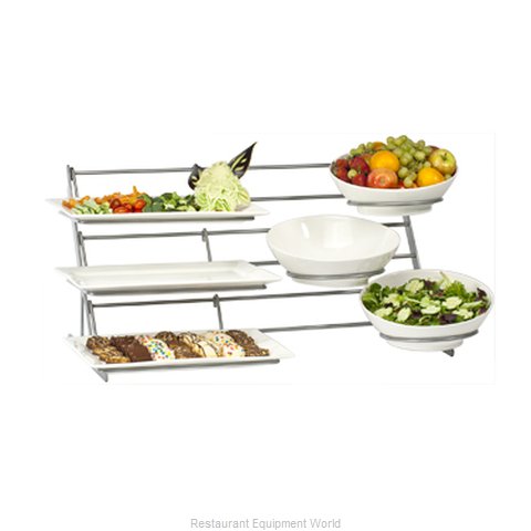 Oneida Crystal 3706KIT Display Stand, Tiered (Magnified)