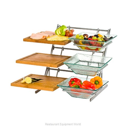 1880 Hospitality 3819 Tiered Display Server/Stand