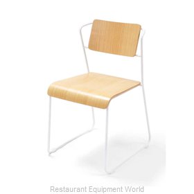 Original Wood Seating M53 STD Chair, Side, Stacking, Indoor