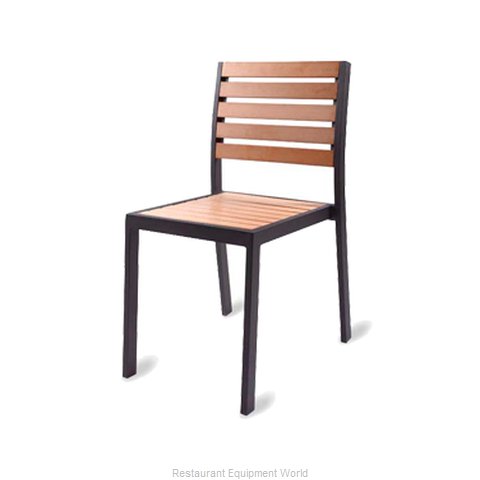 Original Wood Seating OD-04TK Chair, Side, Stacking, Outdoor