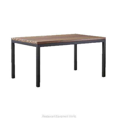 Original Wood Seating PONCE 3060 Table, Indoor, Dining Height (Magnified)