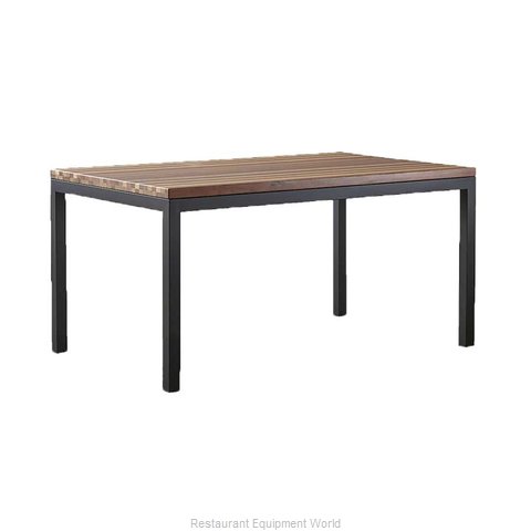 Original Wood Seating PONCE 3060 Table, Indoor, Dining Height