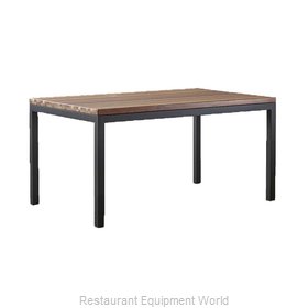 Original Wood Seating PONCE 3672 Table, Indoor, Dining Height