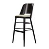 Original Wood Seating POPPIN B P7/COM Bar Stool, Indoor