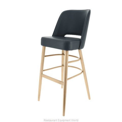 Original Wood Seating POPPIN B XL FP P7/COM Bar Stool, Indoor