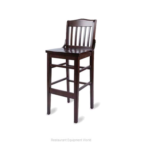 Original Wood Seating W35B SW Bar Stool, Indoor