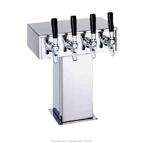 Perlick 4006-3BPC Draft Beer Dispensing Tower (Magnified)