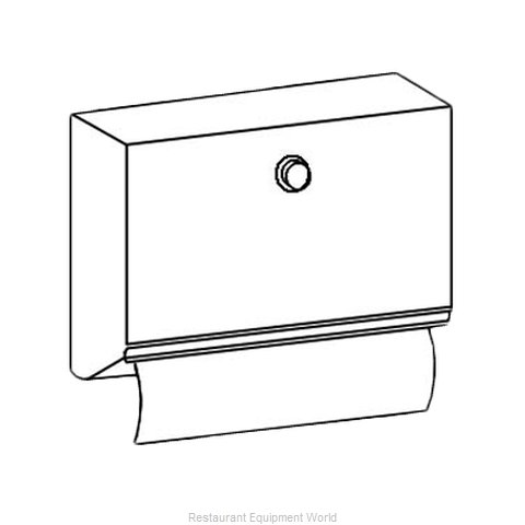 Perlick 7055-270R Paper Towel Dispenser