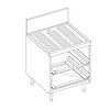 Unidad de Almacenaje de Canastillas para Vasos para Lavavaji
 <br><span class=fgrey12>(Perlick 7055A-D Underbar Glass Rack Storage Unit)</span>