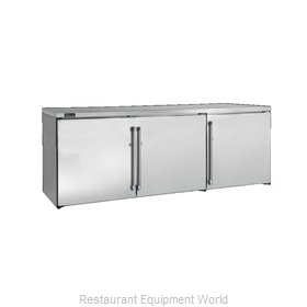 Perlick BBRLP72 Back Bar Cabinet, Refrigerated