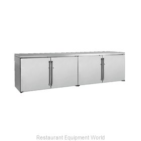 Perlick BBRLP96 Back Bar Cabinet, Refrigerated