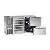 Gabinete Contra-Barra para Almacenaje, Refrigerado
 <br><span class=fgrey12>(Perlick DZS60 Back Bar Cabinet, Refrigerated)</span>