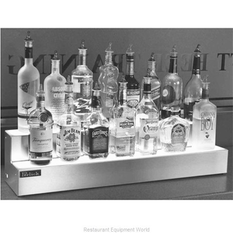 Perlick LMD2-24L-BL Liquor Bottle Display, Countertop (Magnified)