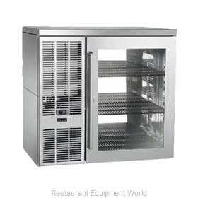 Perlick PTS36 Back Bar Cabinet, Refrigerated
