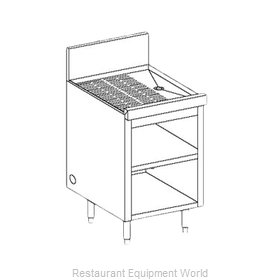 Perlick SC12-18 Underbar Workboard, Storage Cabinet