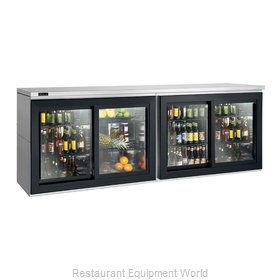 Perlick SDBR96 Back Bar Cabinet, Refrigerated