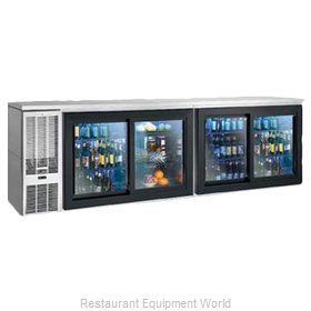 Perlick SDBS108 Back Bar Cabinet, Refrigerated