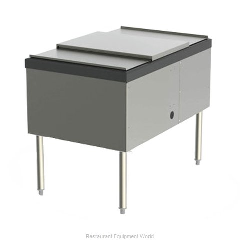 Perlick SS24IC10 Underbar Ice Bin/Cocktail Station, Pass-Thru