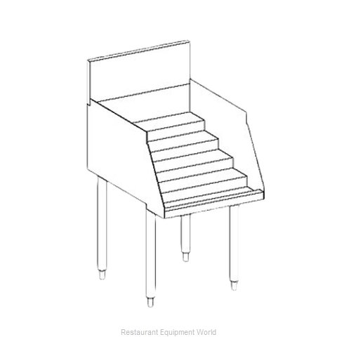 Perlick TS18LS Underbar Bottle Display Unit