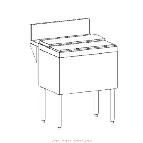 Perlick TSD18IC Underbar Ice Bin/Cocktail Unit