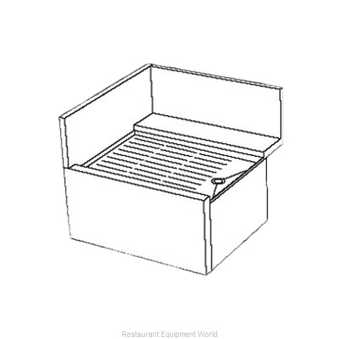 Perlick TSD24LIC Underbar Drain Workboard Unit