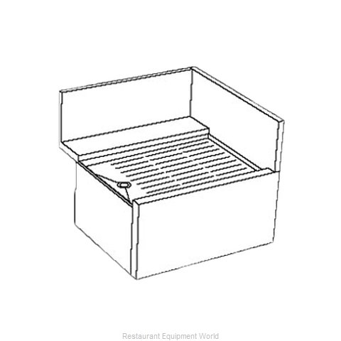 Perlick TSD24RIC Underbar Drain Workboard Unit