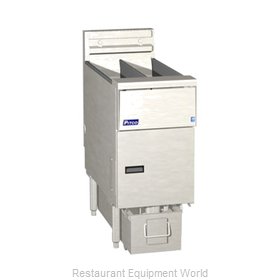 Pitco SE14TS-1FD Fryer, Electric, Floor Model, Split Pot