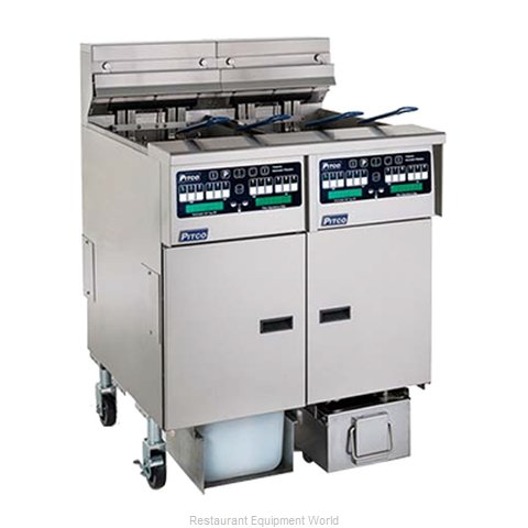 Pitco SELV14C/14T-2/FD Fryer, Electric, Multiple Battery